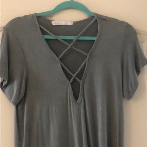 Light olive green t-shirt